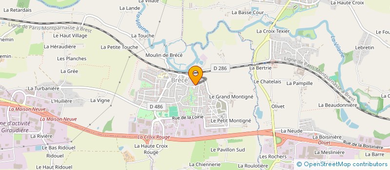 localisation de l'entreprise JOLIMARCY  BRECE