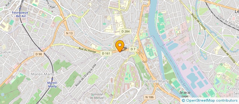 localisation de l'entreprise JOLIMI INTERNATIONAL  LE PECQ