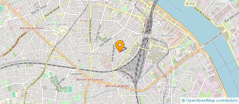 localisation de l'entreprise JOLIMMO  BORDEAUX