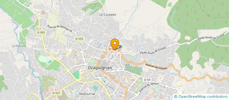localisation de l'entreprise JOLIMO  DRAGUIGNAN