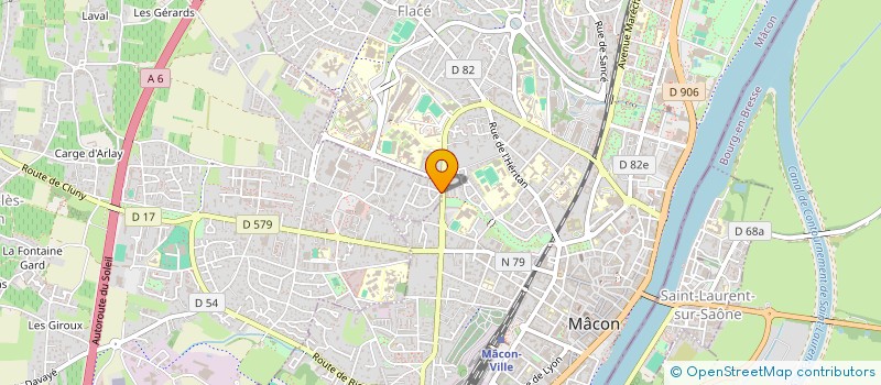 localisation de l'entreprise JOLINA INVEST  CHARNAY-LES-MACON