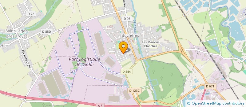 localisation de l'entreprise JOLINE  BUCHERES