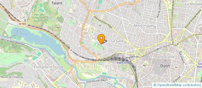 localisation de l'entreprise JOLINE à DIJON