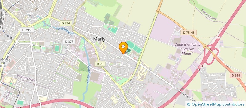 localisation de l'entreprise JOLIOT à MARLY