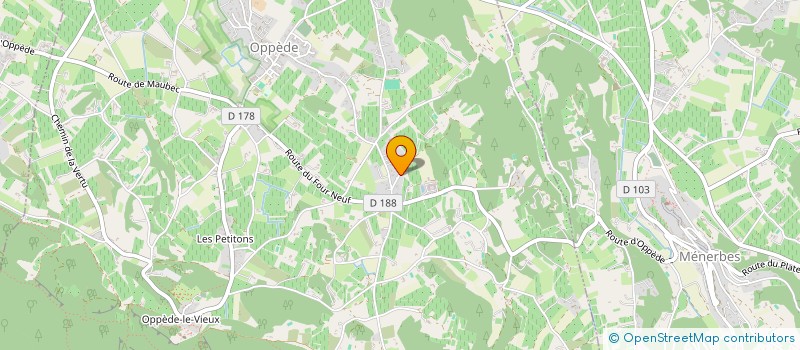 localisation de l'entreprise JOLIOT CURIE  OPPEDE