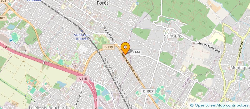 localisation de l'entreprise JOLIPARC SERVICES A LA PERSONNE à SAINT-LEU-LA-FORET