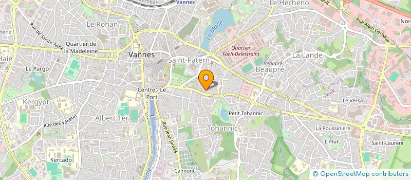 localisation de l'entreprise JOLISANNE à VANNES