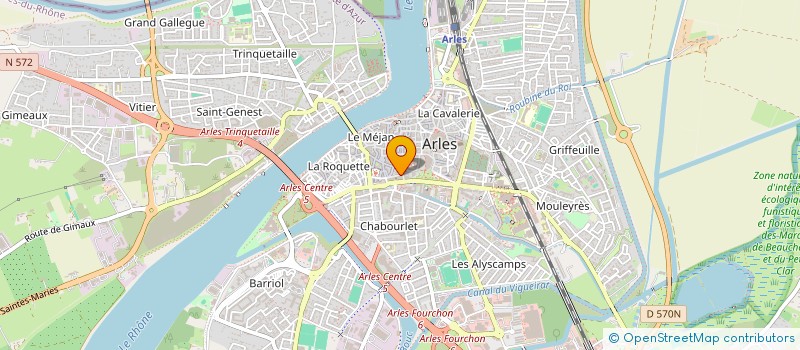 localisation de l'entreprise JOLIVA RP à ARLES
