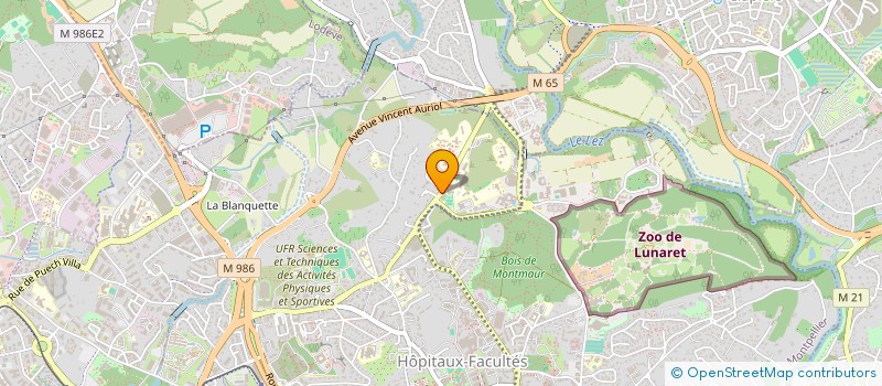 localisation de l'entreprise JOLIVAL  MONTPELLIER