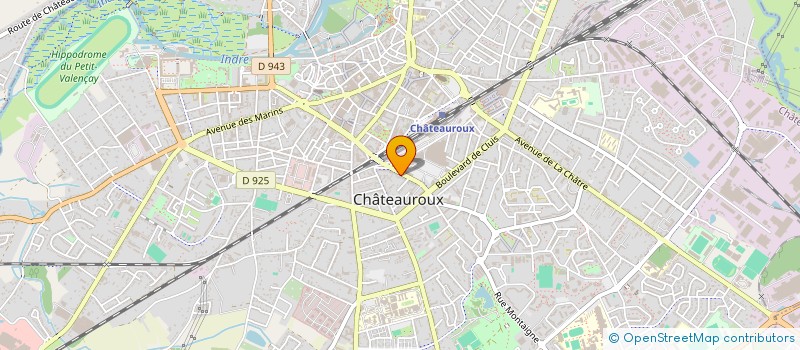 localisation de l'entreprise JOLIVAL à CHATEAUROUX
