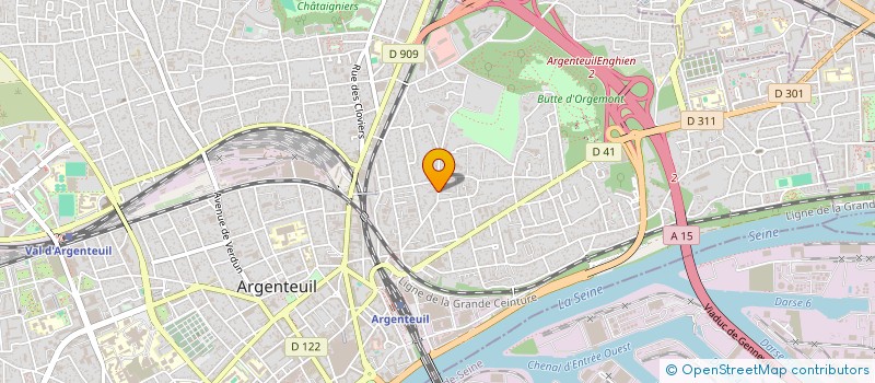 localisation de l'entreprise JOLIVAL  ARGENTEUIL