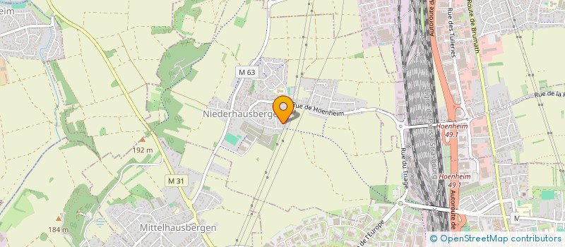 localisation de l'entreprise JOLIVALT DANIEL à NIEDERHAUSBERGEN