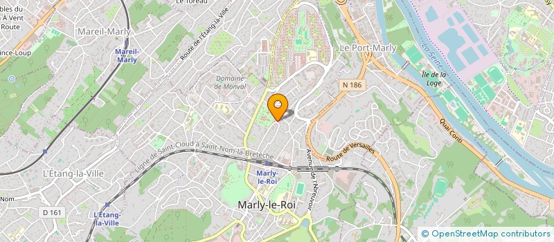 localisation de l'entreprise JOLIVALT GERARD LUC ET EMILIE  MARLY-LE-ROI