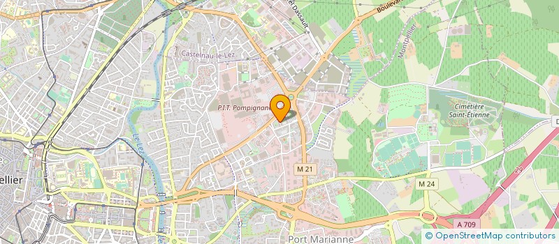 localisation de l'entreprise JOLIVET FRERES à MONTPELLIER