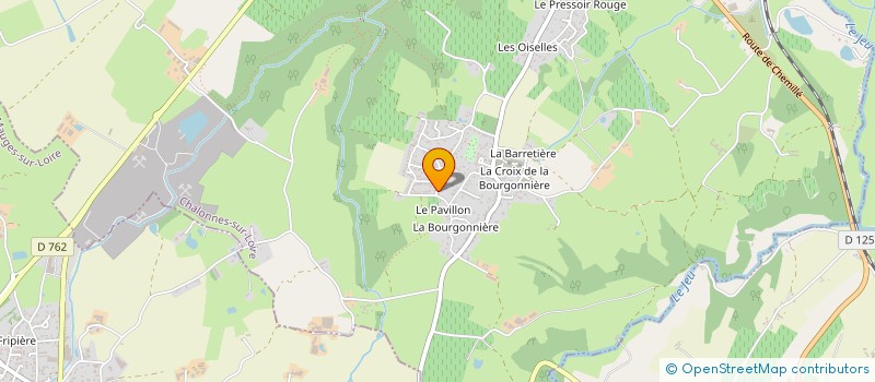 localisation de l'entreprise JOLIVET MACONNERIE à CHALONNES-SUR-LOIRE