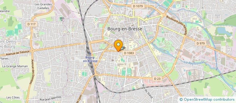 localisation de l'entreprise JOLIVET MOINAT IMMOBILIER à BOURG-EN-BRESSE