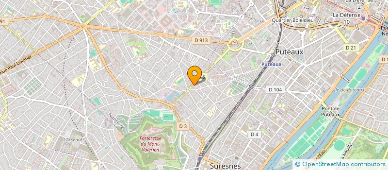 localisation de l'entreprise JOLIVET-PONS / SURESNES à SURESNES