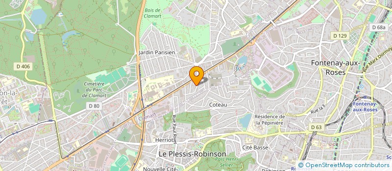 localisation de l'entreprise JOLIVI à CLAMART