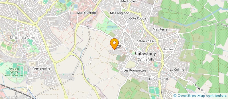 localisation de l'entreprise JOLIVIER  CABESTANY