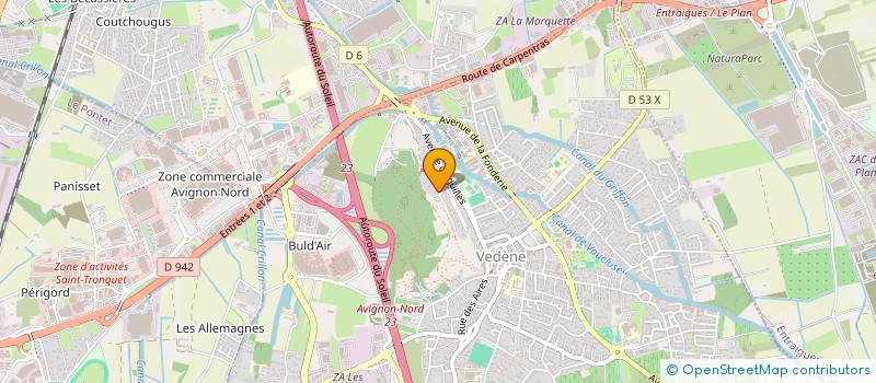 localisation de l'entreprise JOLLEA  VEDENE