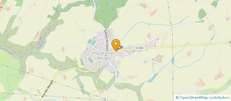 localisation de l'entreprise JOLLIVET AUTOMOBILES à MAUGES-SUR-LOIRE