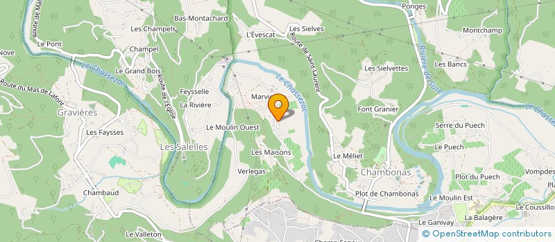 localisation de l'entreprise JOLLIVET - MONTFORT  CHAMBONAS