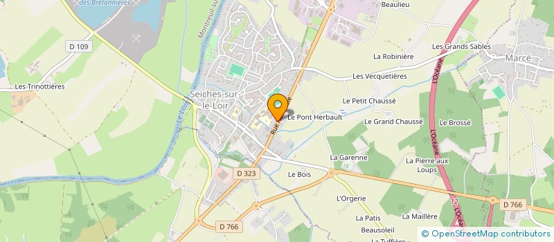 localisation de l'entreprise JOLLY à LOIRE-AUTHION