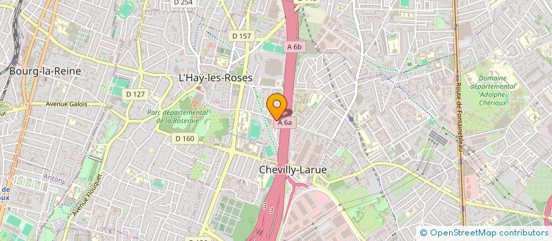 localisation de l'entreprise JOLLY  L'HAY-LES-ROSES