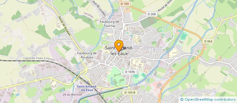 localisation de l'entreprise JOLLY  SAINT-AMAND-LES-EAUX