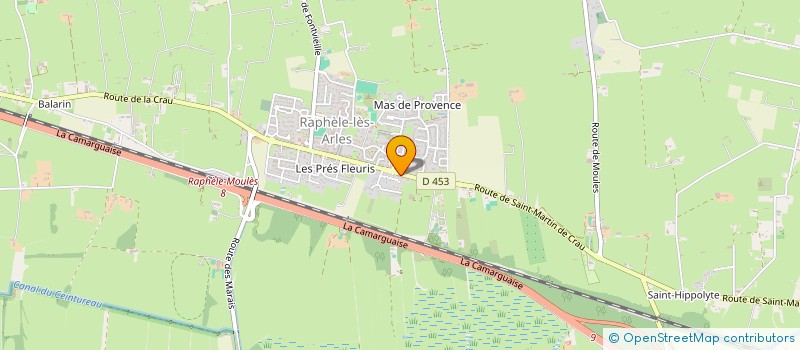 localisation de l'entreprise JOLLY  ARLES