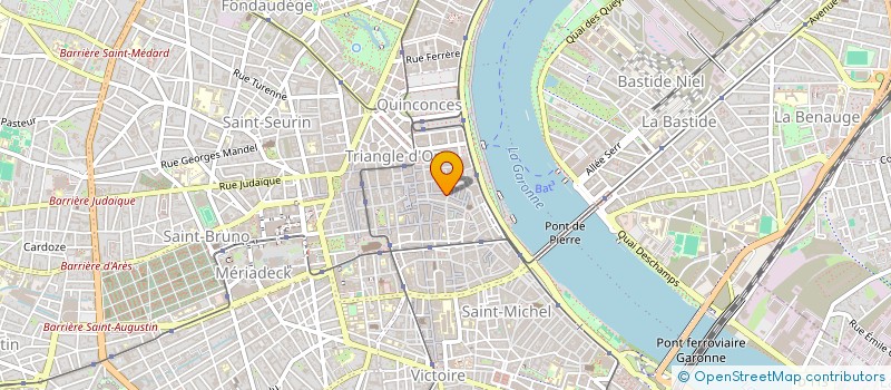 localisation de l'entreprise JOLLY BORDEAUX  BORDEAUX