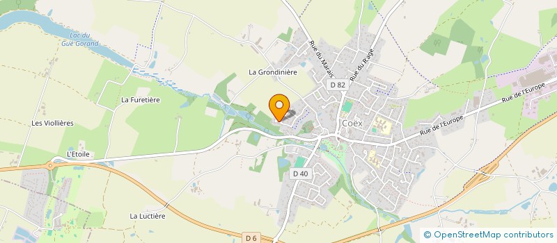 localisation de l'entreprise JOLLY CECILE  COEX