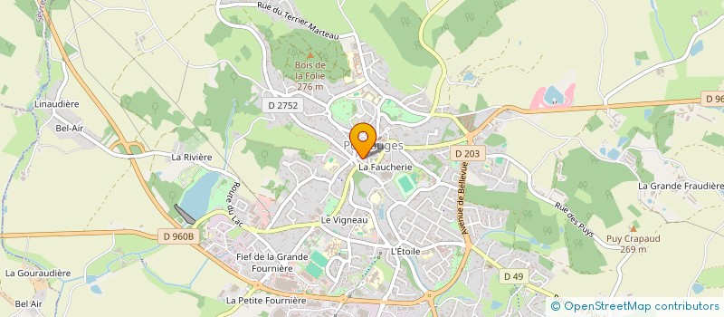 localisation de l'entreprise JOLLY COEURS à SEVREMONT
