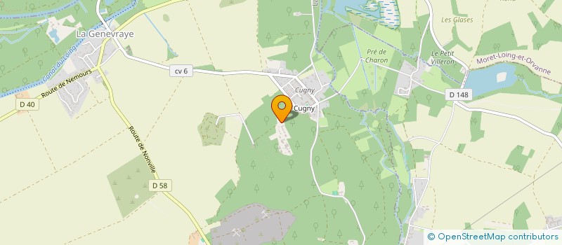 localisation de l'entreprise JOLLY FAMILLE  LA GENEVRAYE