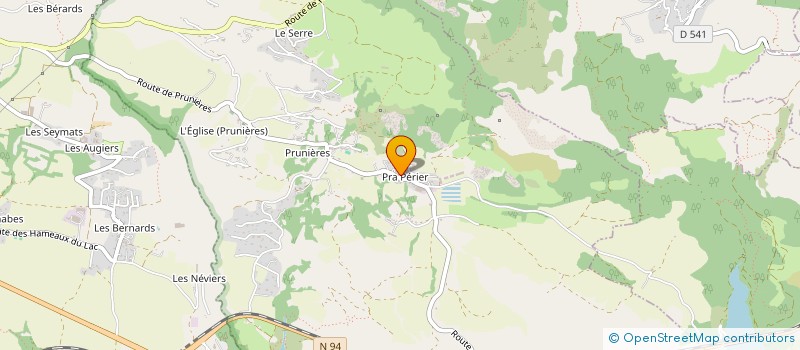 localisation de l'entreprise JOLLY JUMPER  CHORGES