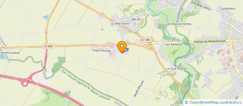 localisation de l'entreprise JOLLY M&M  LONGEVES