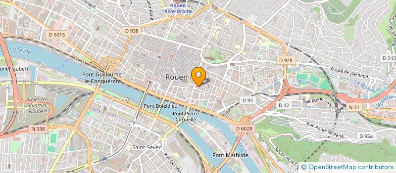 localisation de l'entreprise JOLLY ROGER à ROUEN