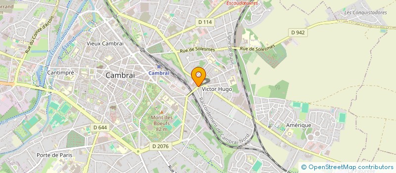 localisation de l'entreprise JOLLY'S COMEDY CLUB  CAMBRAI