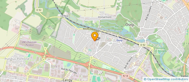 localisation de l'entreprise JOLLY SECURITE à OSNY