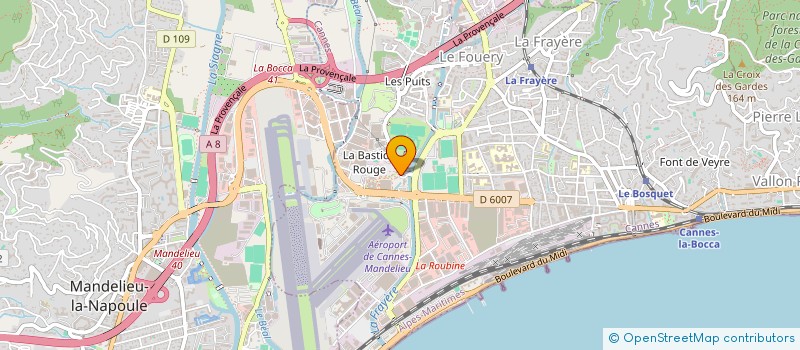 localisation de l'entreprise JOLLY STUDIO à CANNES
