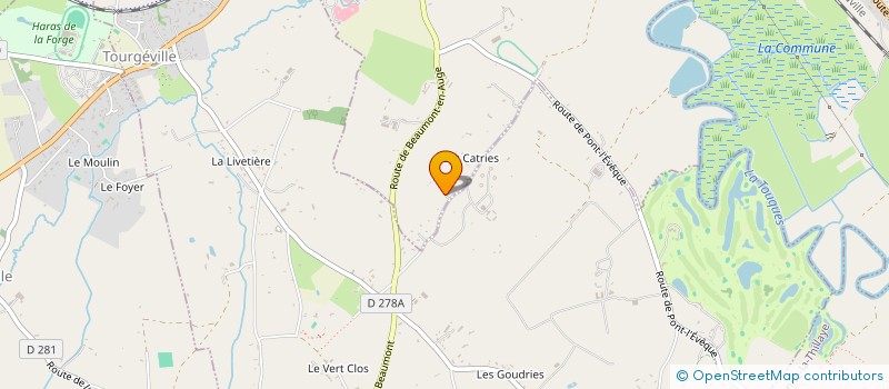 localisation de l'entreprise JOLLYMALICE  TOURGEVILLE