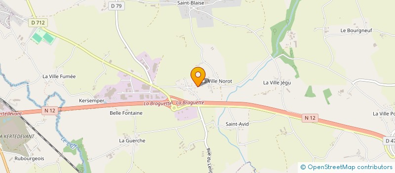 localisation de l'entreprise JOLMA à PLELO