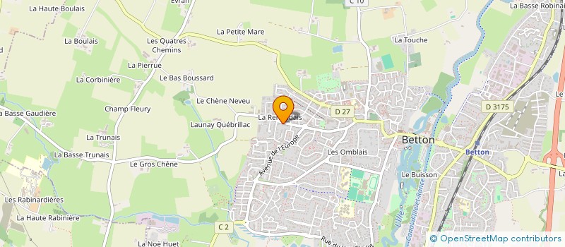 localisation de l'entreprise JOLMEN  BETTON