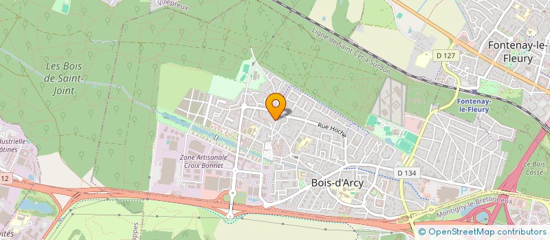 localisation de l'entreprise JOLO  BOIS-D'ARCY
