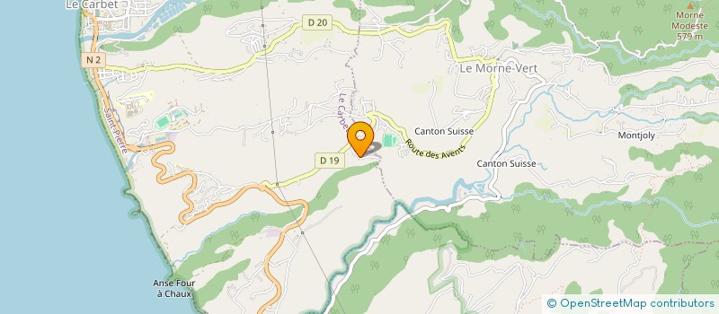 localisation de l'entreprise JOLODIS  LE CARBET