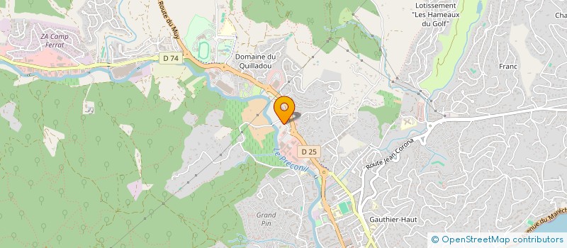 localisation de l'entreprise JOLOJUCAT à SAINTE-MAXIME