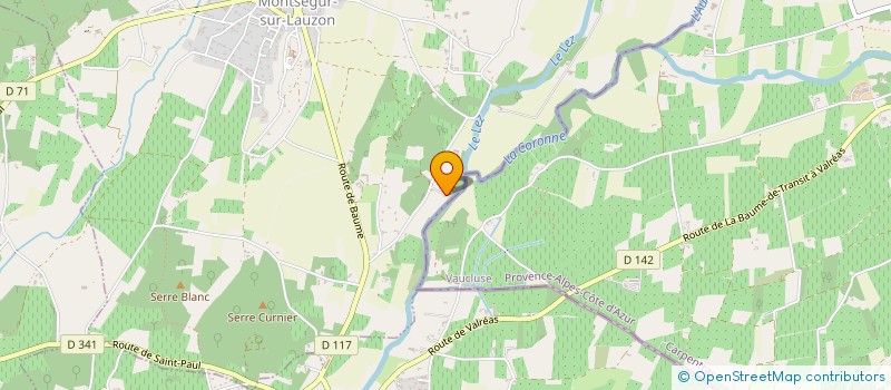 localisation de l'entreprise JOLOMA  MONTSEGUR-SUR-LAUZON