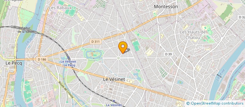 localisation de l'entreprise JOLOMA  LE VESINET