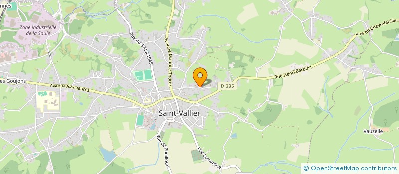 localisation de l'entreprise JOLOVICAN  SAINT-VALLIER