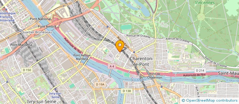 localisation de l'entreprise JOLOZA  CHARENTON-LE-PONT